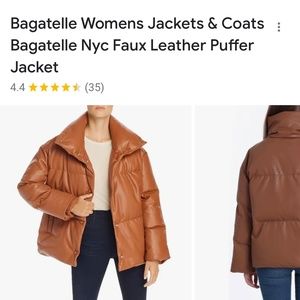 Bagatelle NYC faux puffer jacket